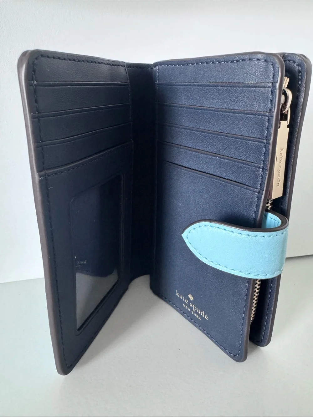 Kate Spade Grand Slam Tennis Medium Billfold Wallet Like New